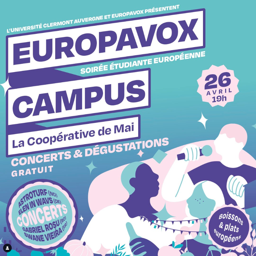 Finale d’Europavox Campus à la Coopérative de Mai
