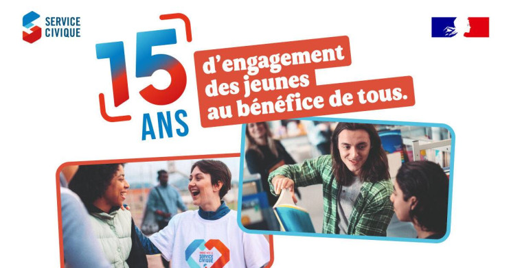 15 ans service civique 25