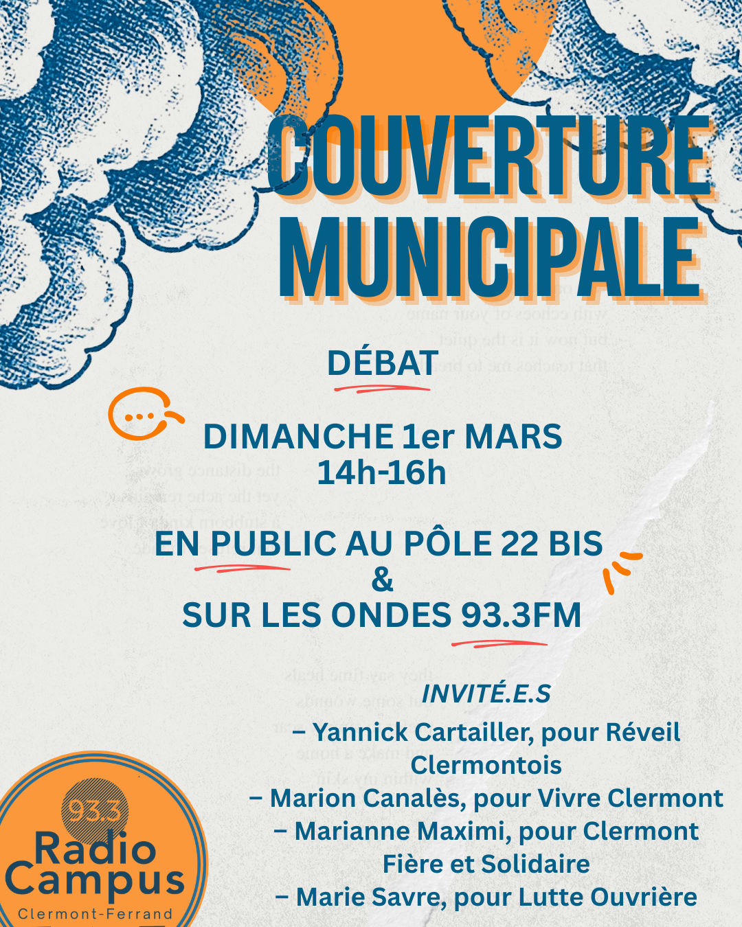 Couverture Municipale 2026 rccf couverture municipale debat 1er mars