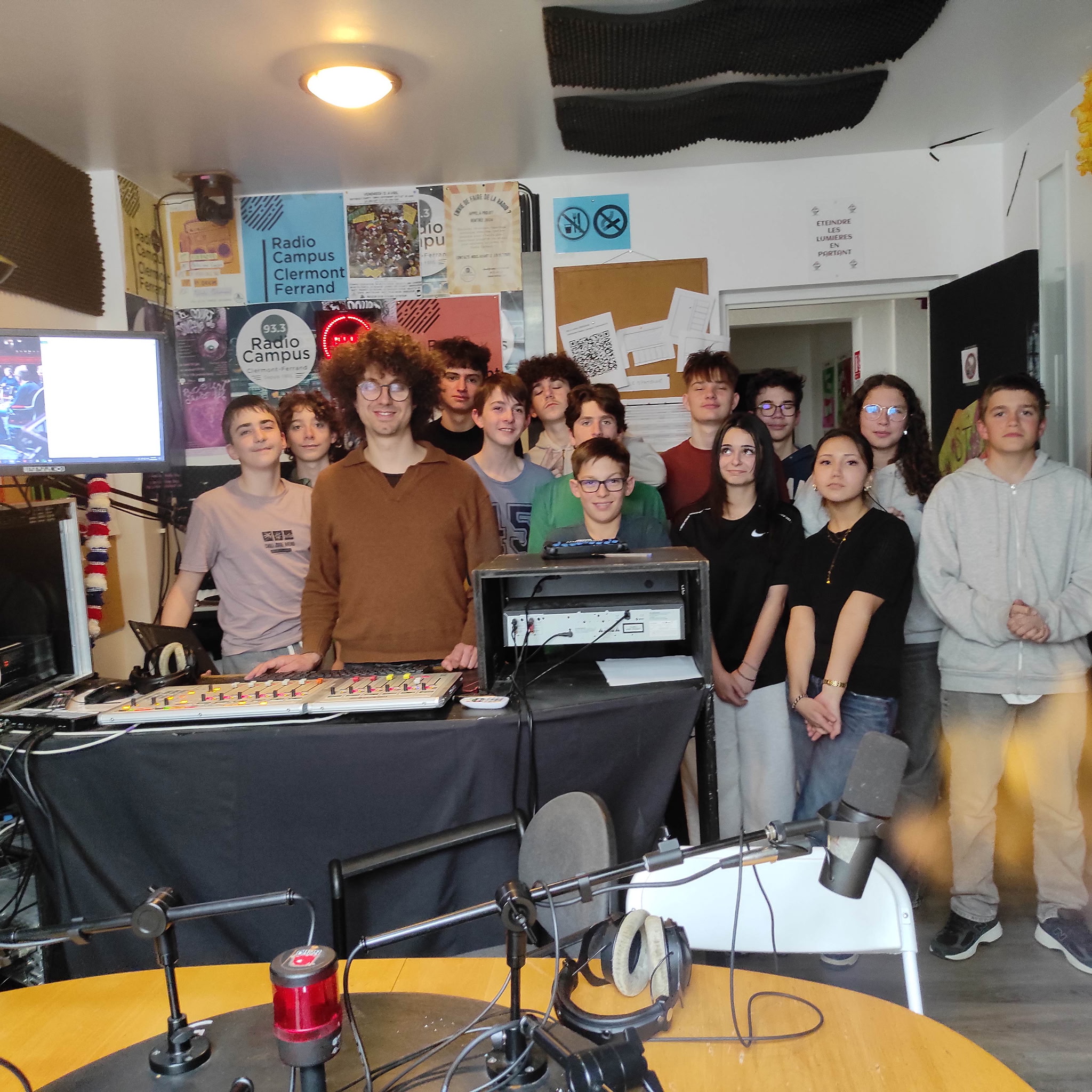 livrematiques atelier radio avec le college sainte thecle